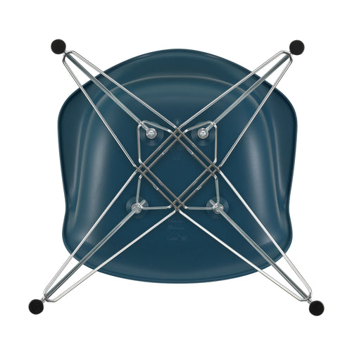 Cadeira de Braços em Plástico Eames DAR / Base Cromada
